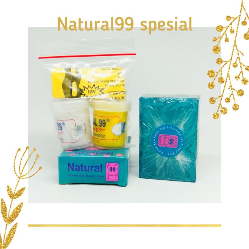 Paket Natural 99 spesial + Sabun CDA natural99 Original
