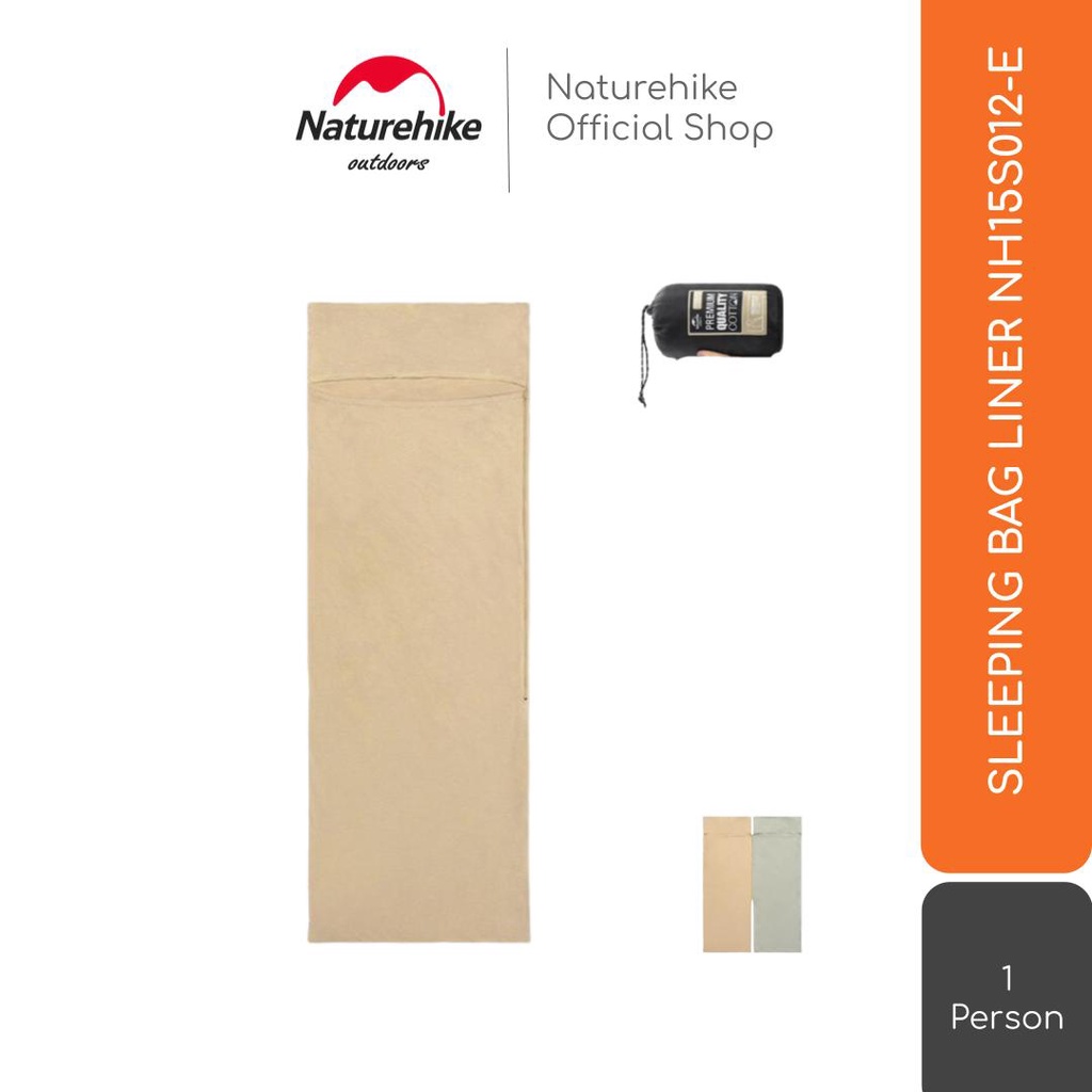 Naturehike Sleeping Bag Liner / Selimut / Sprei Camping NH15S012-E