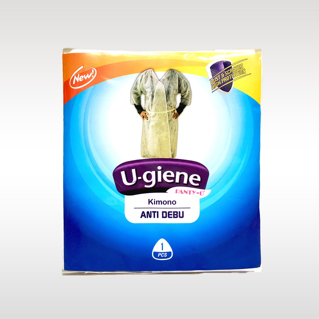 

Ugiene / Kimono Disposable Non Woven Sekali Pakai / Putih / 1Pcs
