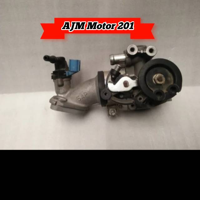 Throttle body - karburator injeksi injektor yamaha Mio J kode 54P original