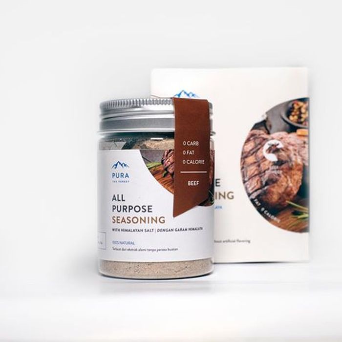

New Arrival - Pura Seasoning Beef 80 Gr With Himalayan Salt Kaldu Sapi Tanpa Msg