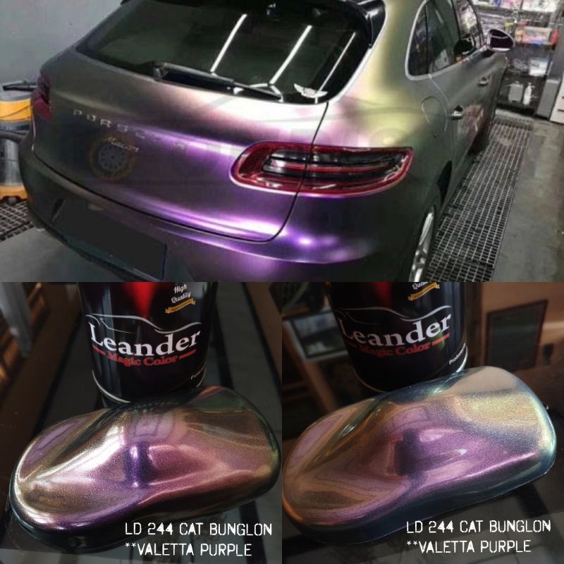 cat bunglon chameleon 1liter Valetta purple Leander