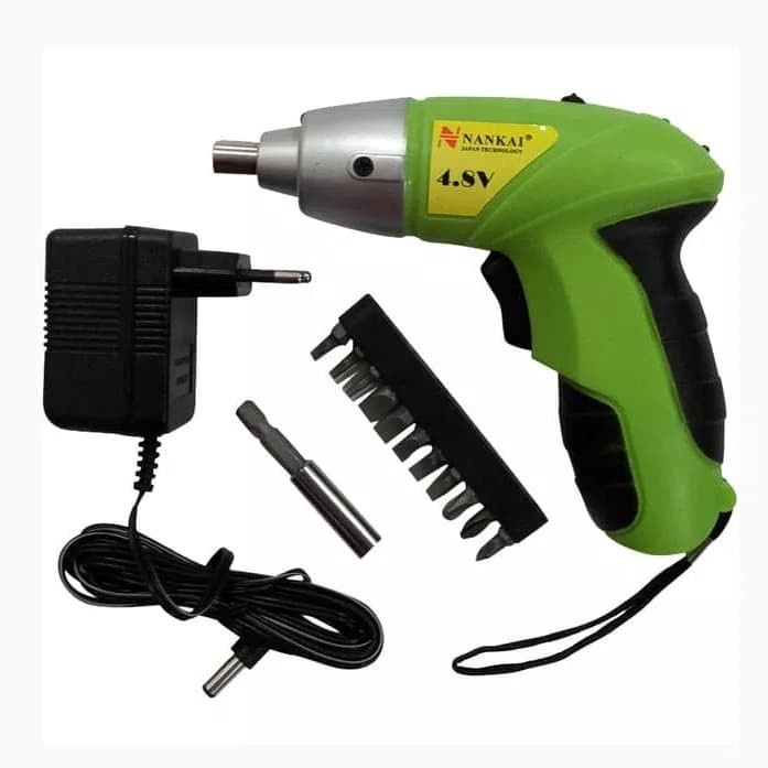 Bor Cordless Obeng Elektrik Nankai