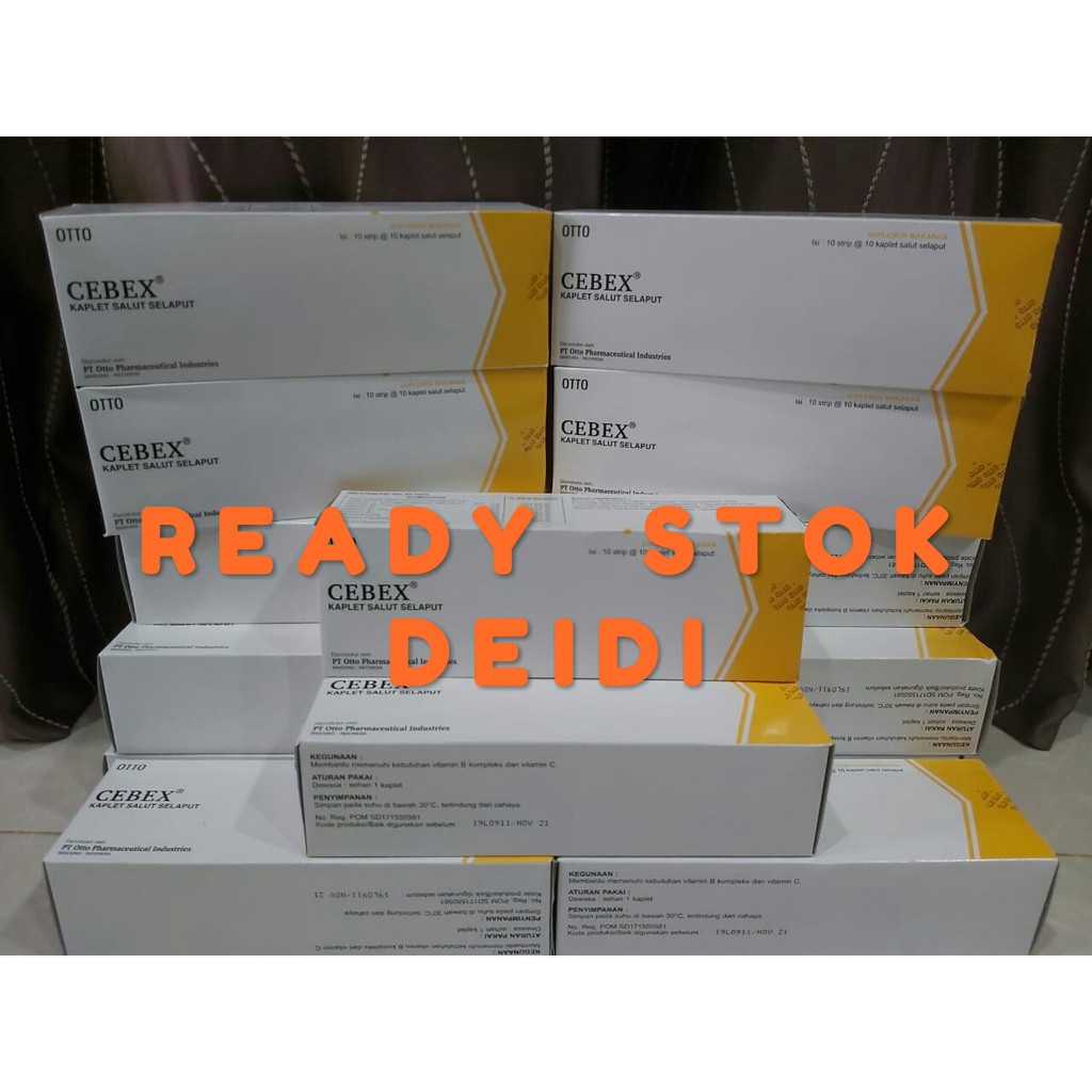 Vitamin C 500mg Cebex Multivitamin B Complex