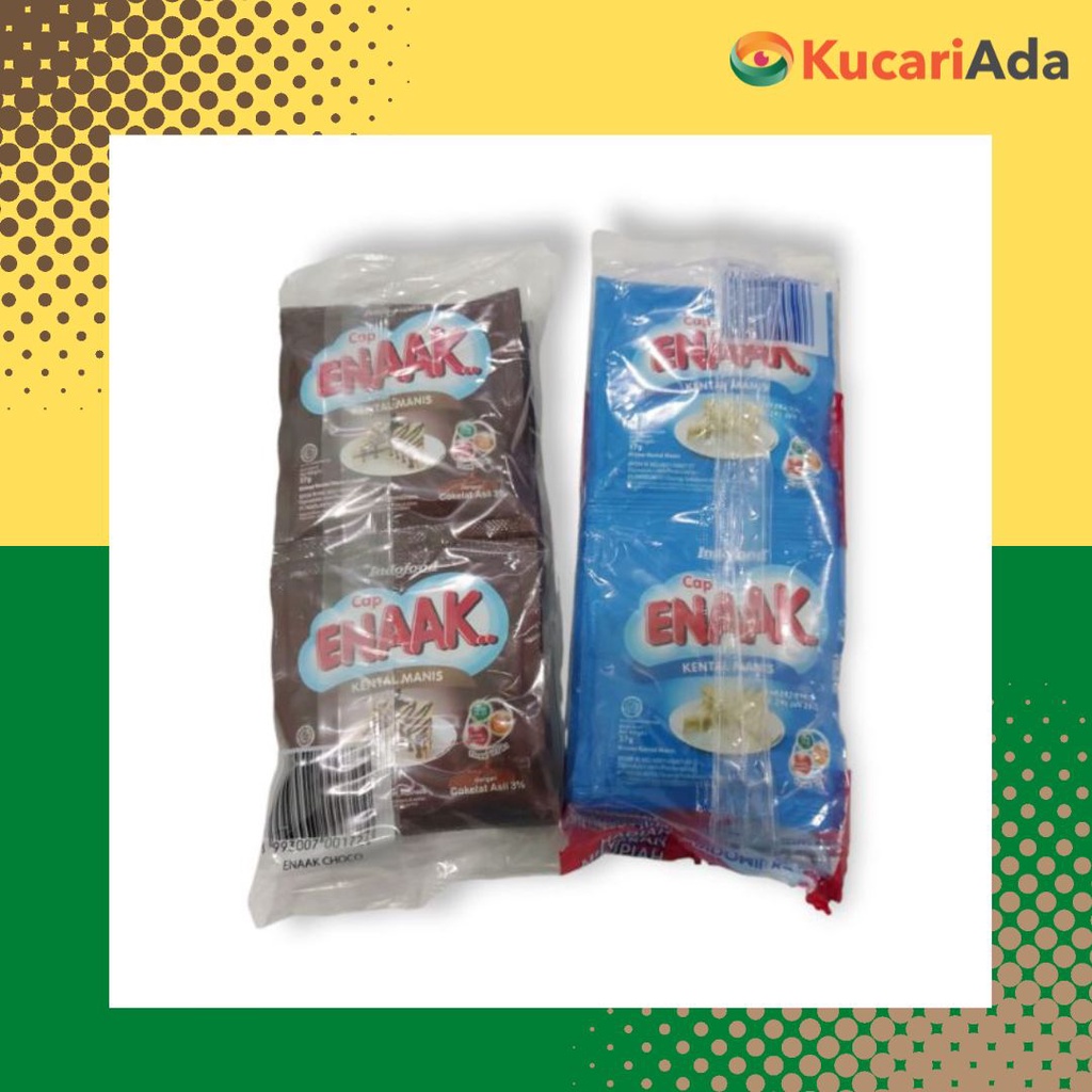 Jual Susu Kental Manis Cap Enak Isi 6 Sachet Shopee Indonesia