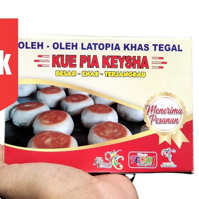 

Latopia Khas Tegal isi 10 Mix Asli Kue Pia Keysha 1000 gram free bubble wrap (Sentra Produksi Latopia Khas Tegal) - 700 gram