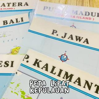 Jual Peta Lipat Pulau Peta Besar Peta Pulau Sumatera Kalimantan