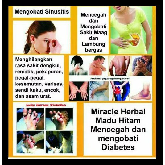 

SPECIAL!! 1 BOTOL MIRACLE HERBAL BY POWER MIX MADU HITAM