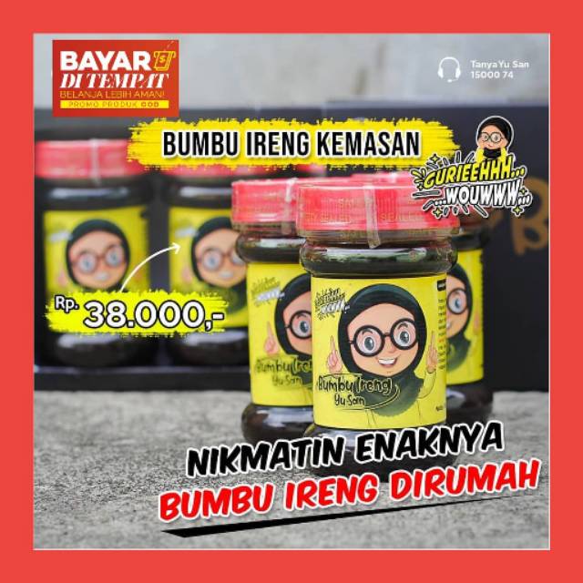 

BUMBU IRENG YU SAN .SAMBEL IRENG YU SAN.SAMBEL GURIH YU SAN. SAMBEL REMPAH.SAMBEL SEHAT