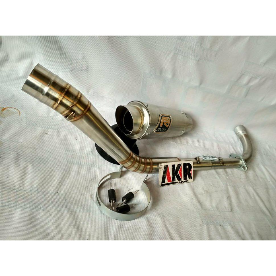 Harga Knalpot Rcb - Knalpot Bebek - Knalpot Kolong Motor Bebek - Knalpot Jupiter- Vega - Honda -