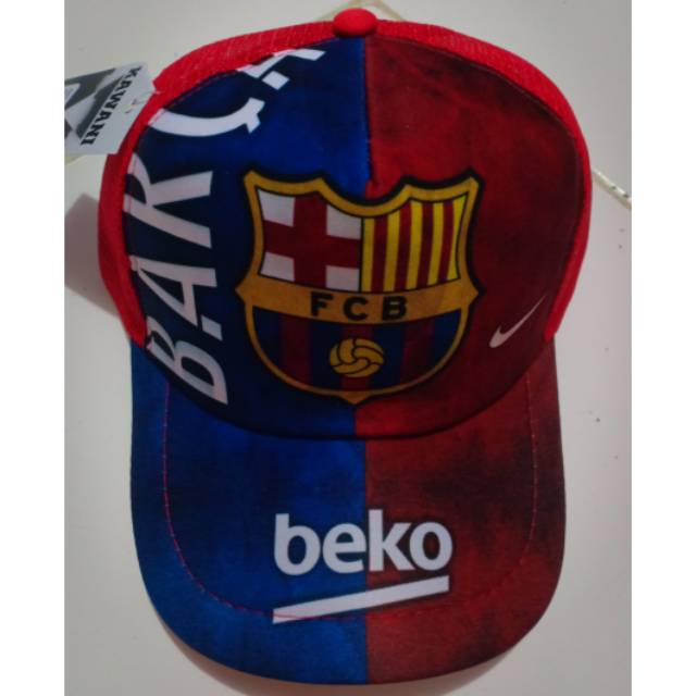 TOPI BARCA BARCELONA ORIGINAL PRODUK