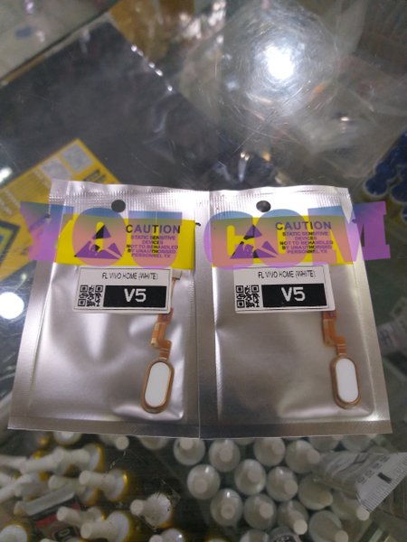 Flexible Home Finger print Vivo V5 V5s Tombol Luar Tengah Home Button Vivo V5