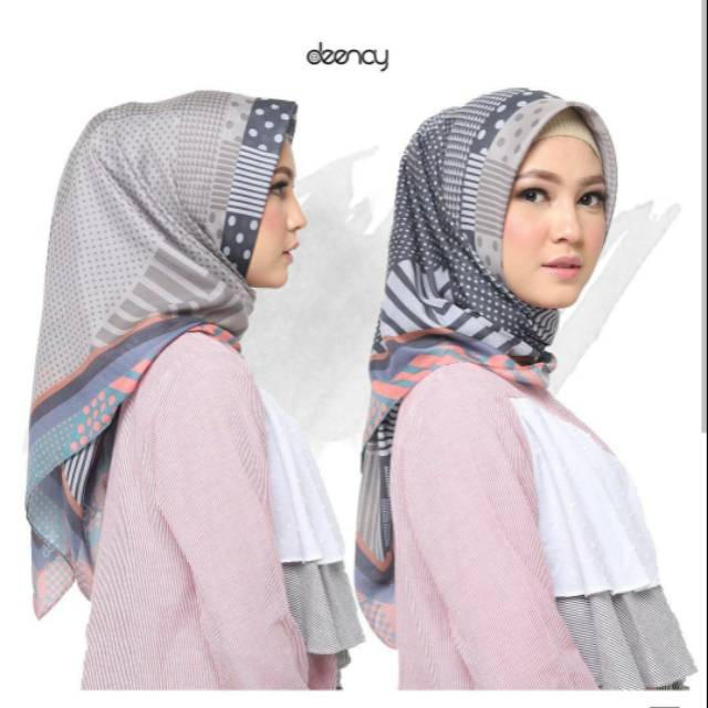 Kerudung Deenay Kerudung Segi Empat Deenay