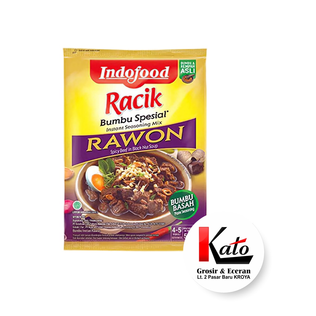 

Racik Indofood/Bumbu Instan Rawon 45 gr