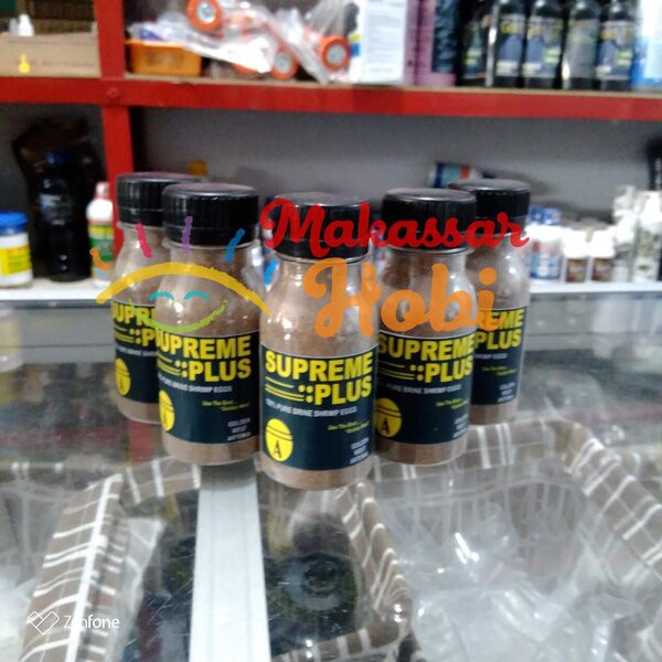 Artemia Supreme Plus 50gr Repack Golden West Pakan Ikan Guppy Cupang