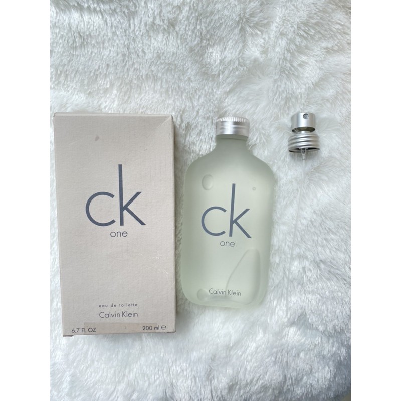CK one box tester 200ml