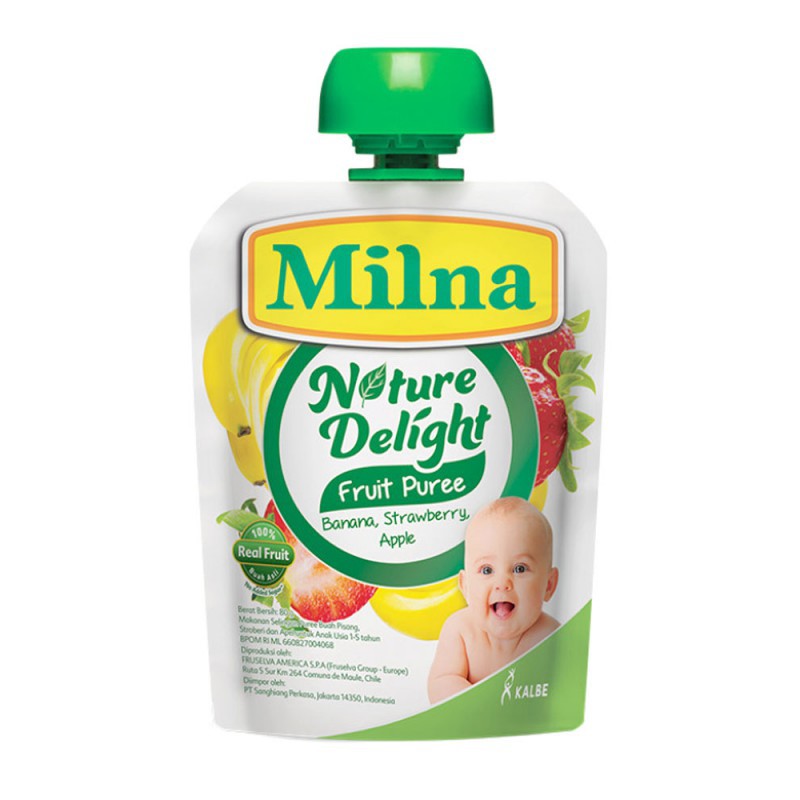 Milna Nature Delight Fruit Puree 80gr