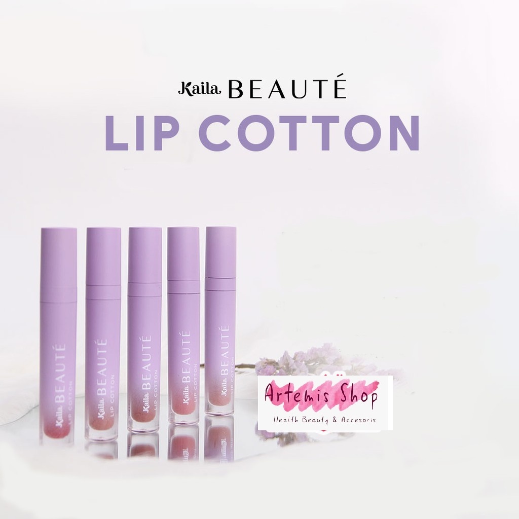 Kaila Beaute Lip Cotton - Lip Cream Lipstick 3.8 gr