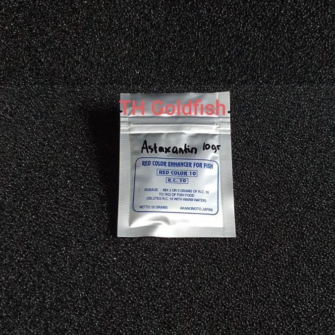 

BERKUALITAS Astaxantin Original Jepang 10 gr Pewarna Alami Ikan