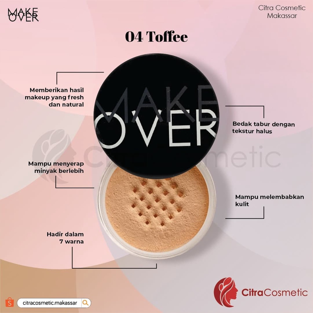 Make Over Silky Smooth Translucent Powder 35 Gr
