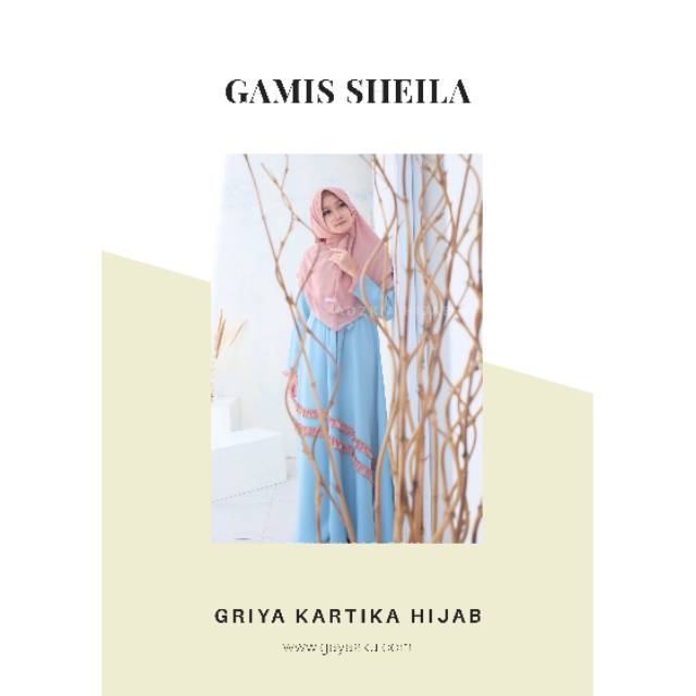 gamis sheila /gamis cantik/gamis muslimah/adzkia hijab syari/gamis adzkia/gamis ori