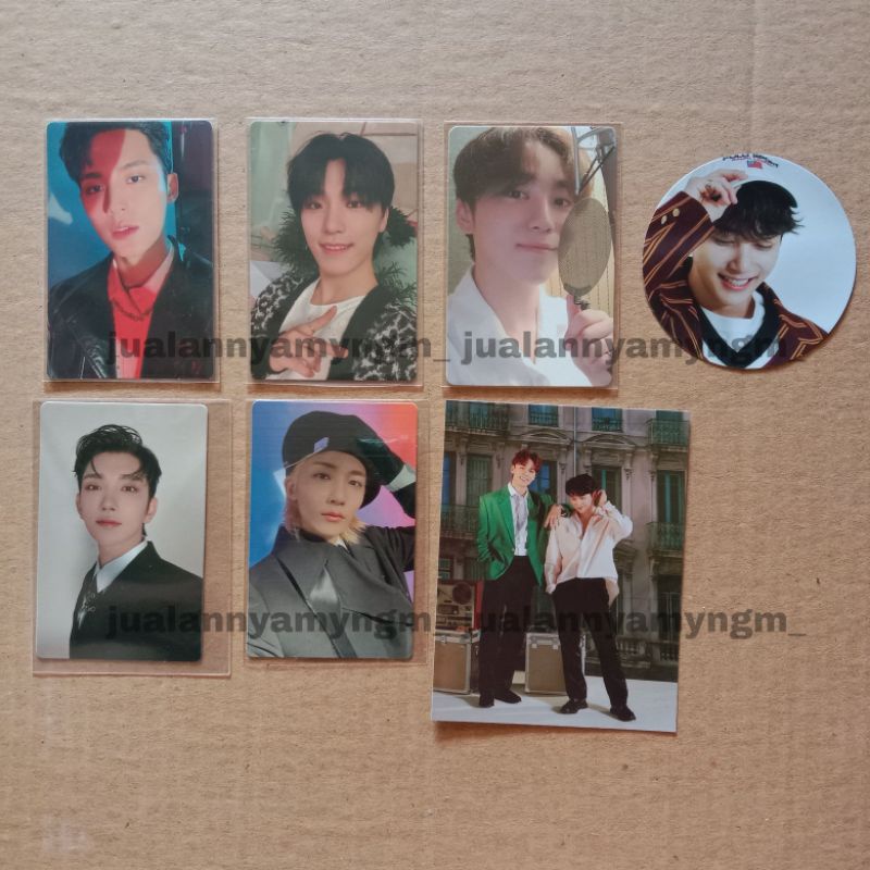 Seventeen attacca semicolon mini card otp Vernon Woozi Pc Seungkwan Photocard Mingyu Dino Jeonghan J