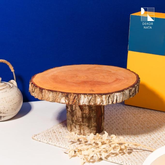 Wooden Cake Stand / Tatakan Kue Kayu / Display Kayu