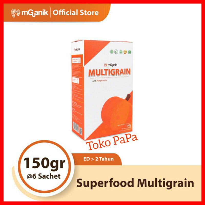 

Mganik Multigrain M ganik Superfood Diabetes 150gr - Isi 6 Sachet