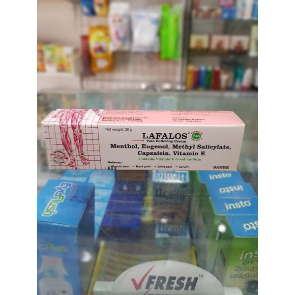 Lafalos Plus Cream / Meredakan Nyeri Otot / Nyeri Sendi / Terkilir