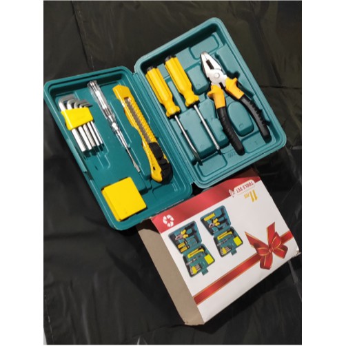 Set Alat Kit 11 Pcs Tools Set Tool Kit Set Mobil Car Kendaraan