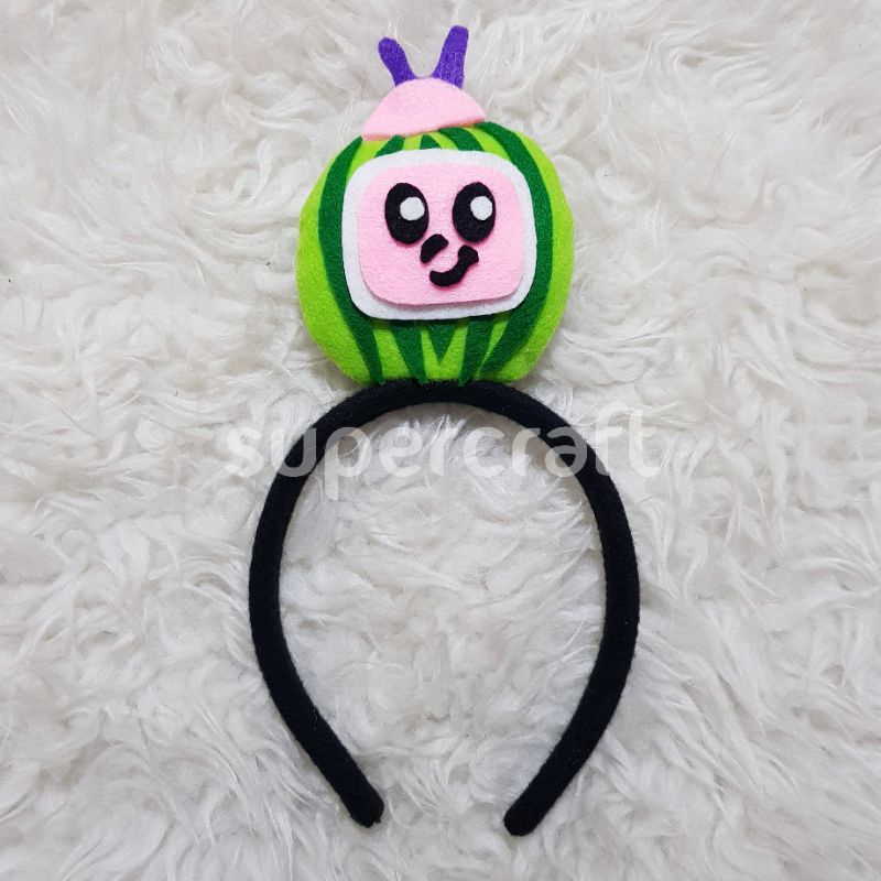 Bando Cocomelon Kostum Cocomelon Bando Anak Karakter Cocomelon Atribut Cocomelon