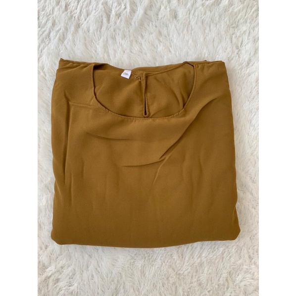 MALAYA DRESS GAMIS MALAYSIA BY NANADHIJAB-Olivearmy