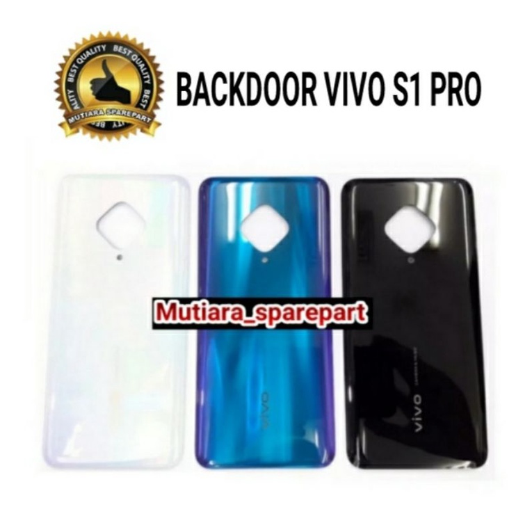 BACKDOOR / BACK COVER / CASING TUTUP BELAKANG VIVO S1 PRO