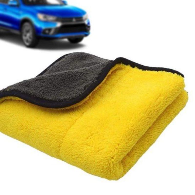 Kain Lap Microfiber Kain Lap Mobil Motor 2 Sisi Halus Serbaguna