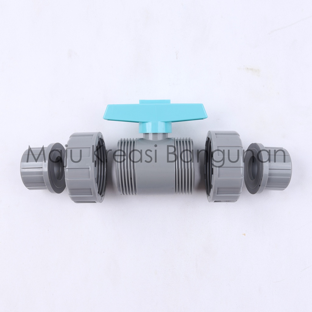 Ball Valve Watermur SOLIGEN 1 Inch Water Mur Stop Kran PVC Inci Keran Air 1Inch 1Inci 1&quot; CN002 CN 002