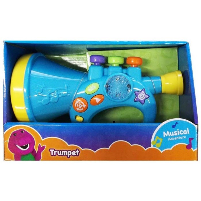 Barney Trumpet Musical 01333 Mainan Anak Bayi