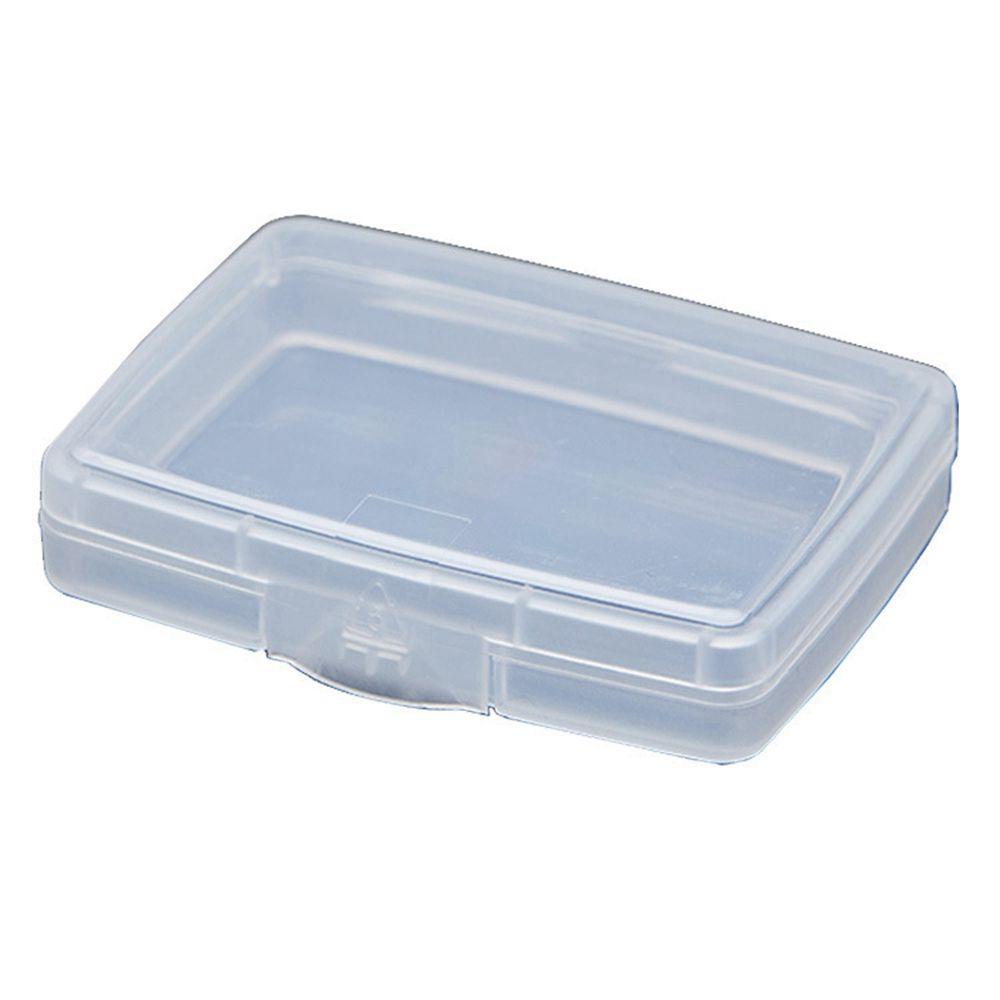 Top Storage Box Small Home Organisasi Tempat Penyimpanan Pil Plastik