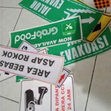 

stiker custom ukuran dan design