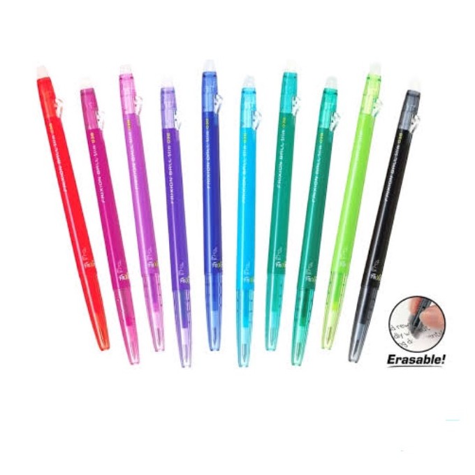 

PILOT FRIXION BALL SLIM 0.38MM ERASABLE