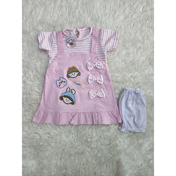 baju bayi perempuan dress baby girl hsv9