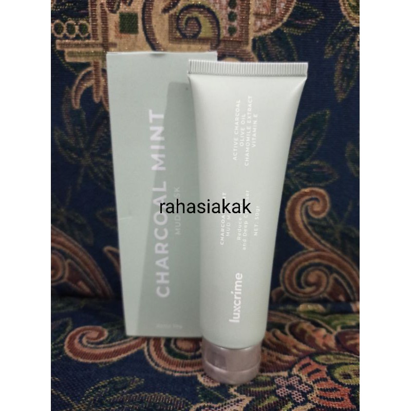 Preloved Luxcrime Charcoal Mint Mask