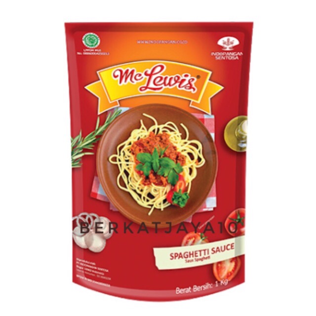 Murah McLewis saus spagheti Sauce Spaghetti 1 kg Halal Mc Lewis