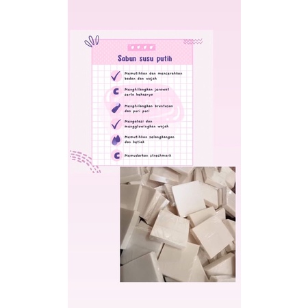 Sabun susu pemutih collagen