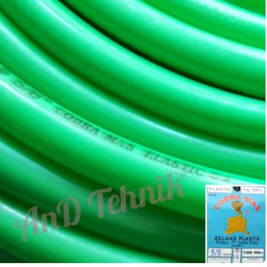 Selang Air Elastis Warna Tebal 5/8 Inch COBRA MAS
