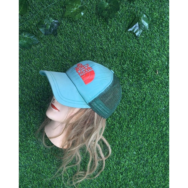 TRUCKER HAT TOPI OUTDOOR THE NORTH FACE ORIGINAL SECOND BRANDED VINTAGE