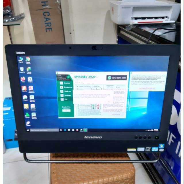 Ready PC Lenovo Thingcenter AIO second bekas Intel Core i5 RAM : 4GB Hdd : 500 Gb Layar : 20" LED