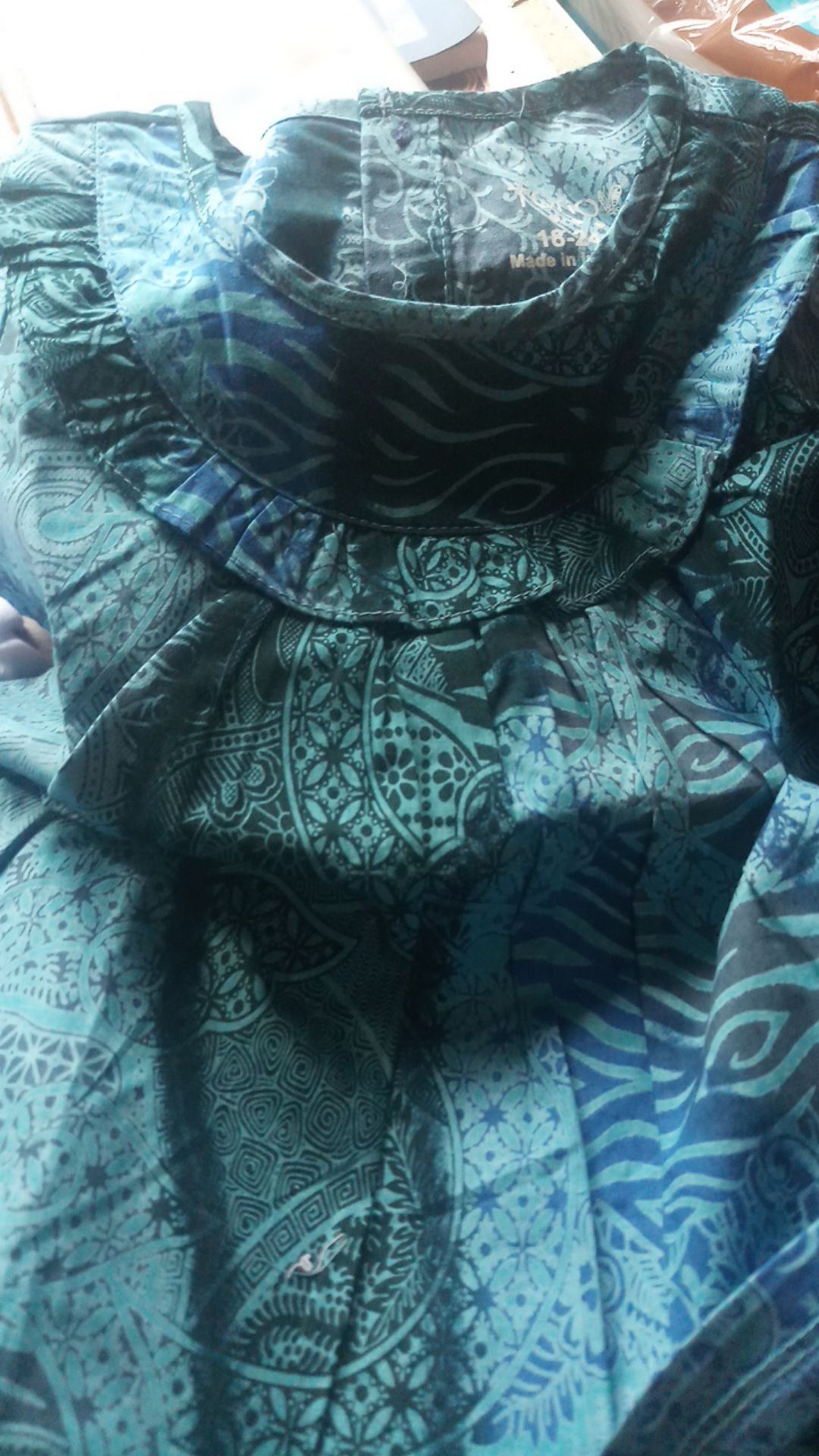 Torio Smart Casual Batik Legging Set - Baju Setelan Batik Anak Perempuan