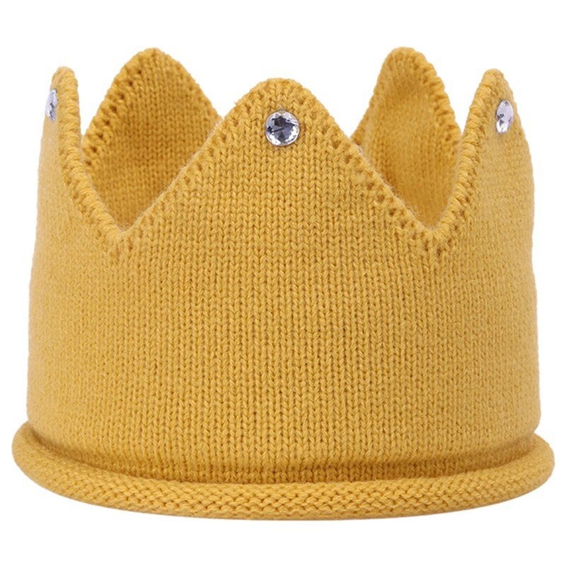 Crown baby hat / kupluk anak model mahkota / kupluk anak rajut