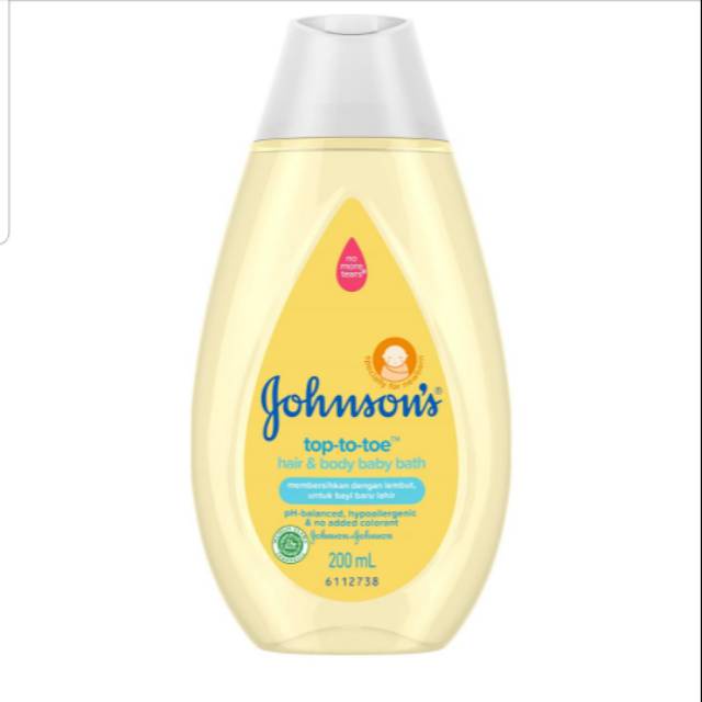 JOHNSONS BABY TOP TO TOE WASH 200ML JJFB03