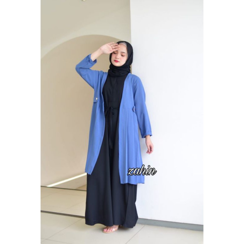 GAMIS SET OUTER PREMIUM ORIGINAL BRAND BY ZAHIN